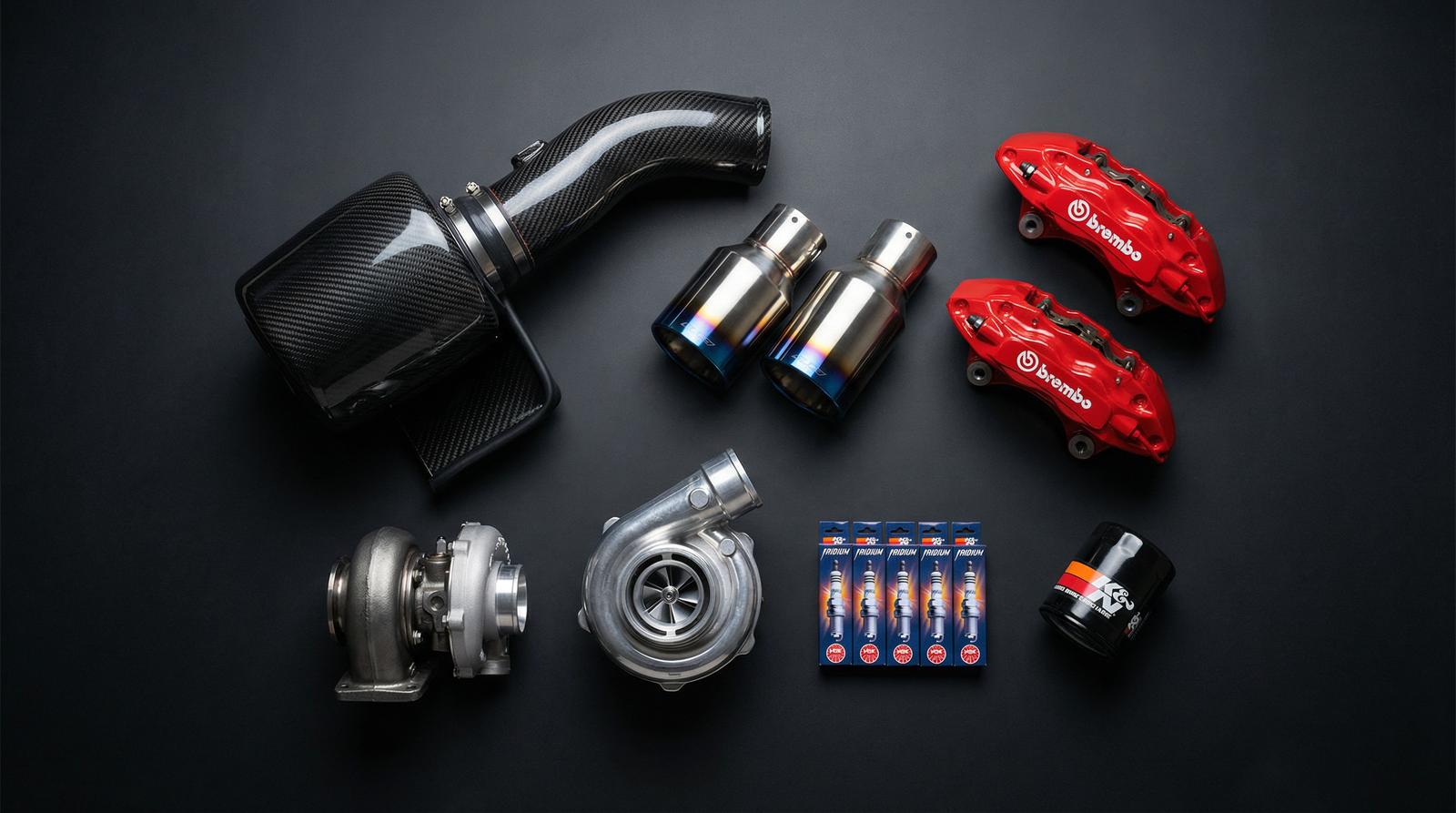 黄片修车改装配件展示